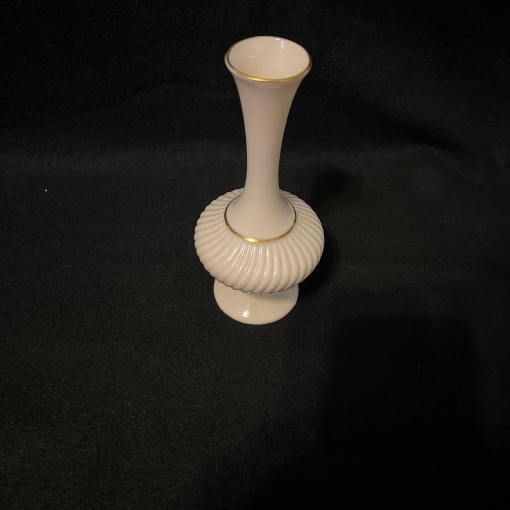 Vintage LENOX Vase 24K Gold Trim Bud Vase